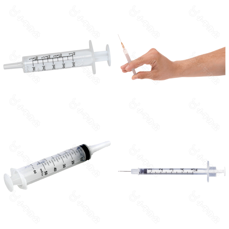 塑料注射器免抠png透明图层素材