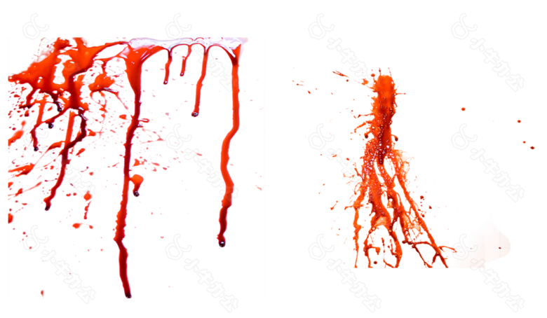 血液血迹免抠png透明图层素材