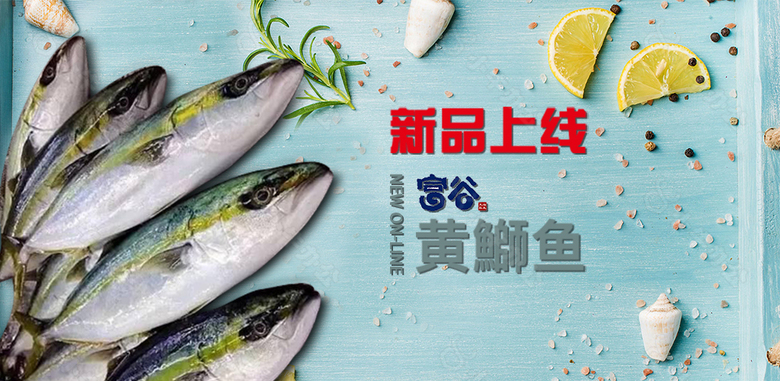 黄鰤鱼轮播图banner