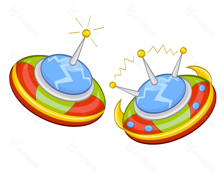 外星飞船png免扣元素