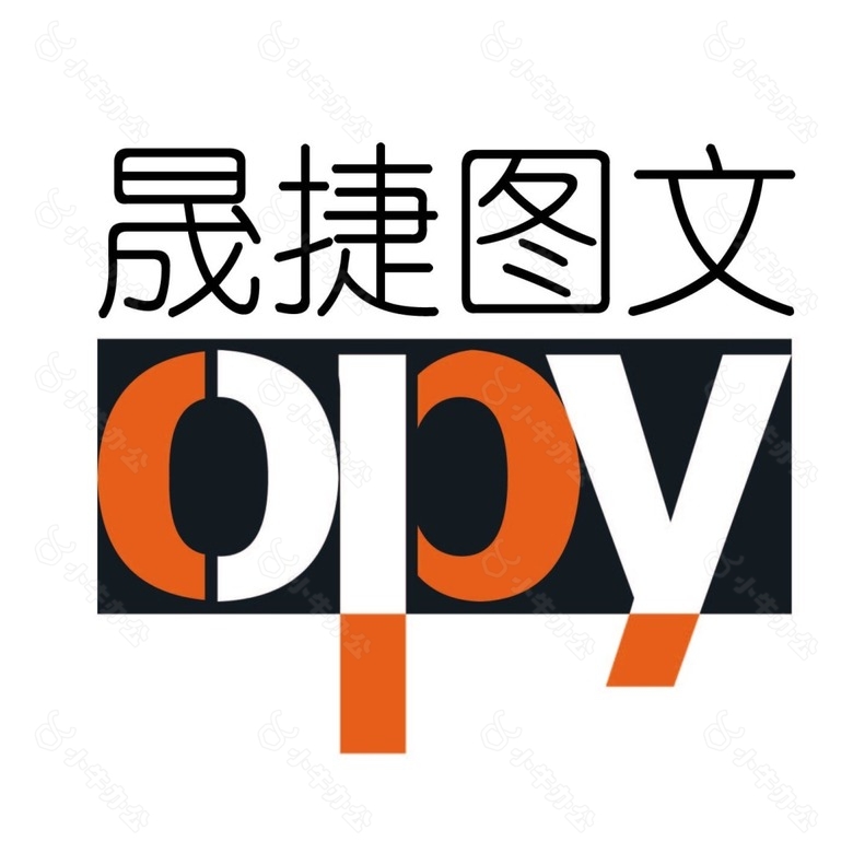 晟捷图文logo