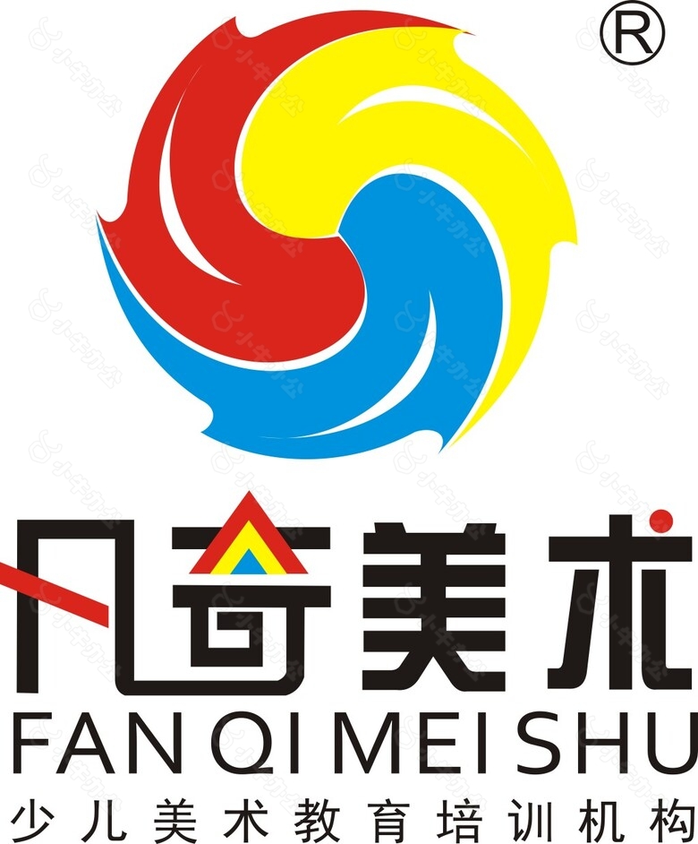 凡奇美术LOGO