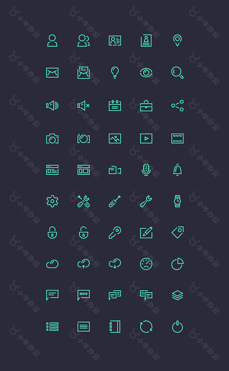 邮件天气工具图片相机图标icons