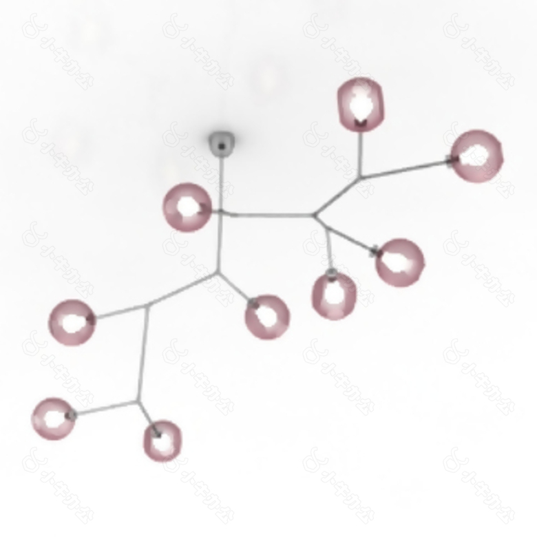 枝型吊灯模型