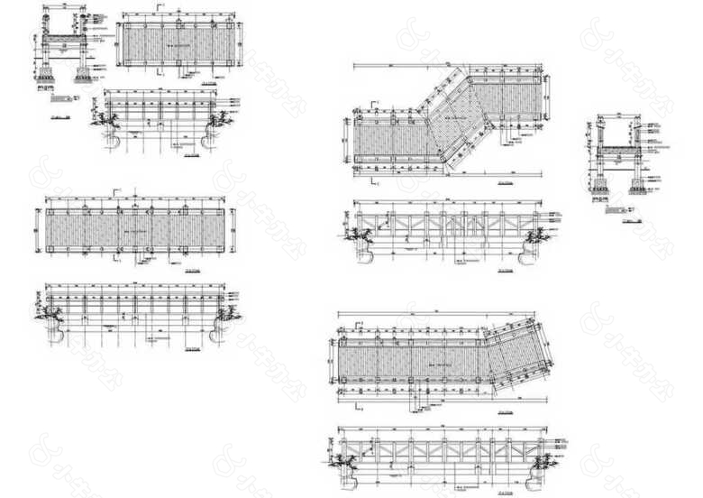 木桥图纸