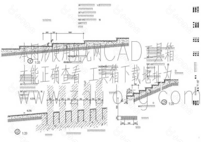 县级公园环境景观园施-10改CAD图纸