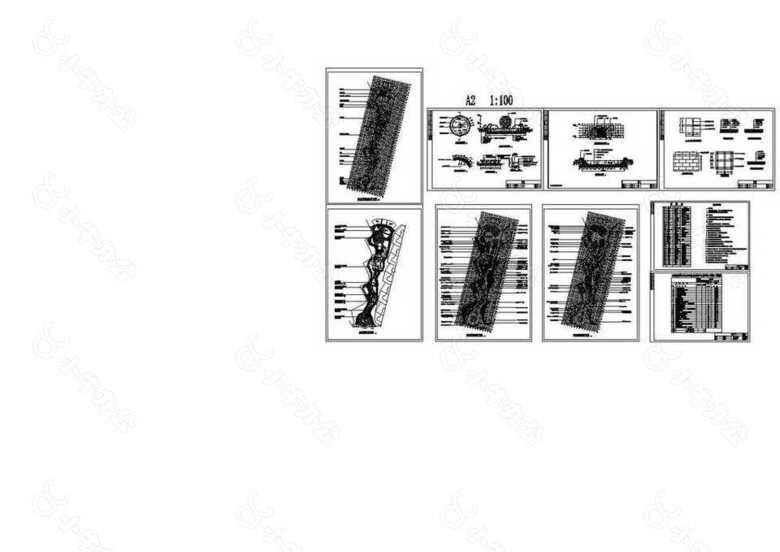 园林施工图1CAD图纸