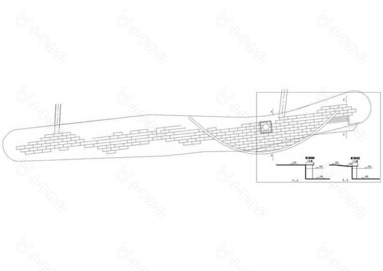 公园改造码头断面CAD图纸
