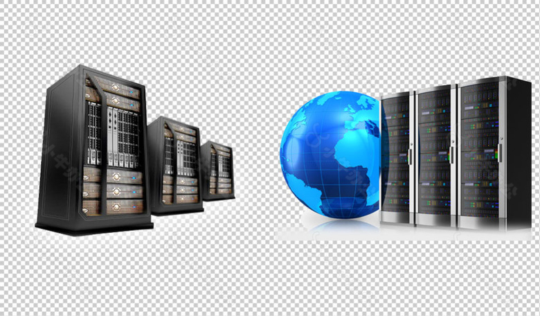 服务器图片免抠png透明图层素材