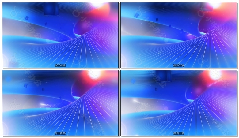 LED舞台科技线条视频背景