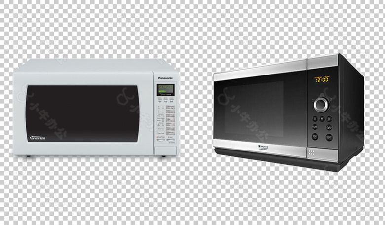 微波炉图片免抠png透明图层素材