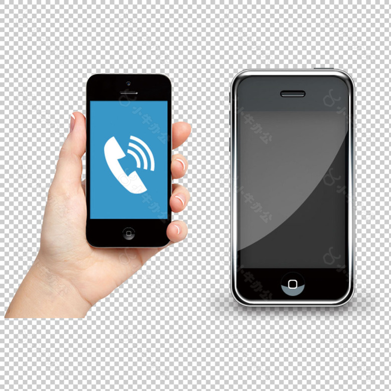 智能手机贴图免抠png透明图层素材