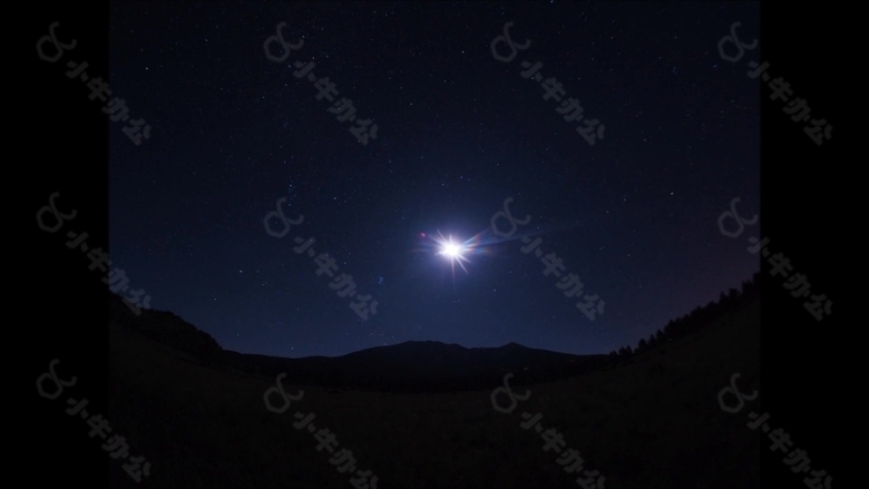 夜晚风景视频素材