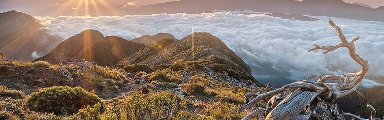 大气山河中国龙背景