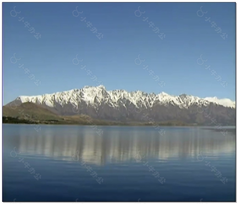 雪山视频素材