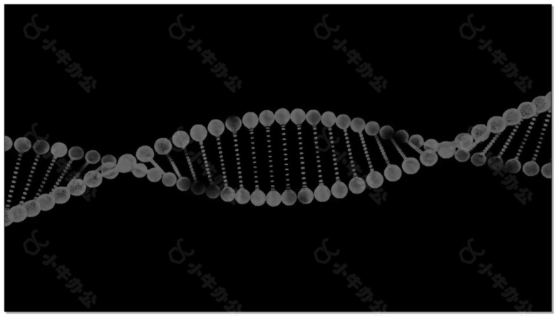 深色DNA动态视频素材