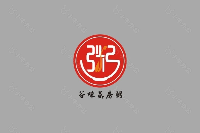 粥谷物LOGO