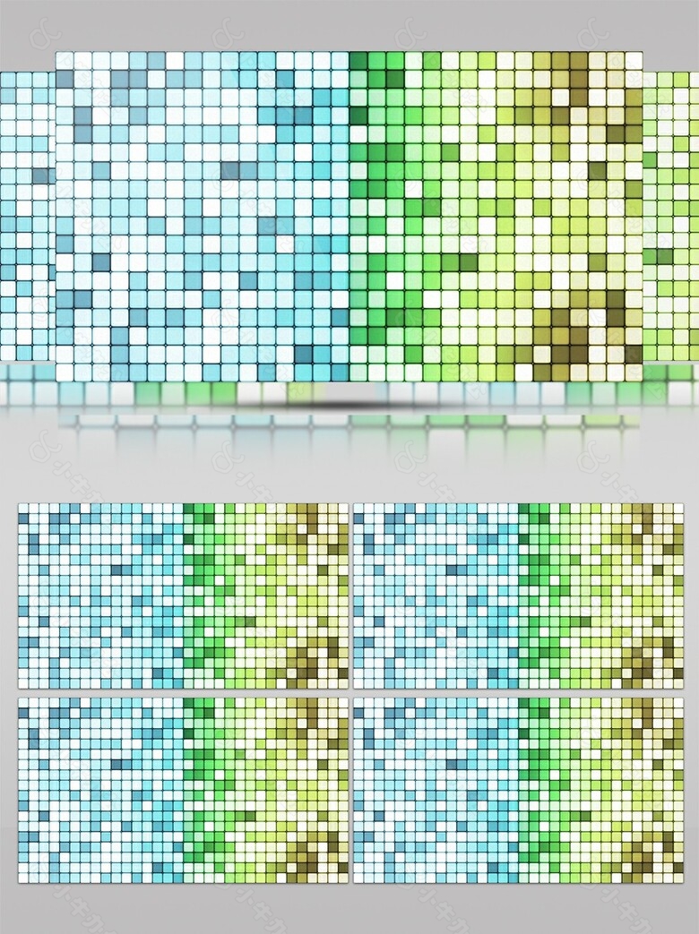 高清彩色粒子震撼视频素材