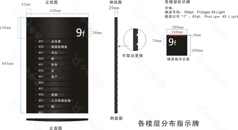 导视牌商场导视导视系统