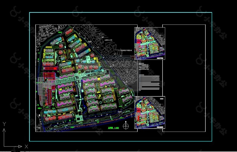 小区总平面图CAD图