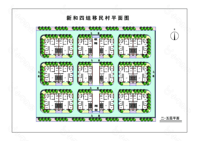 建筑平面示意图