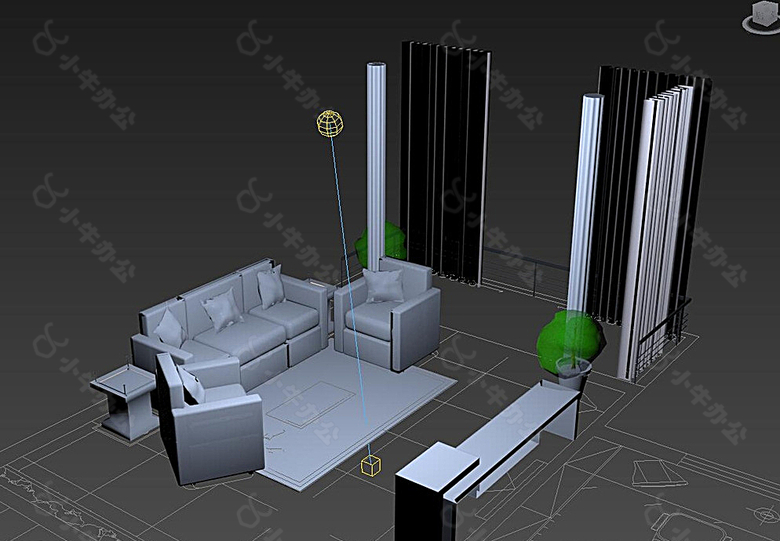 简单3D家具图片