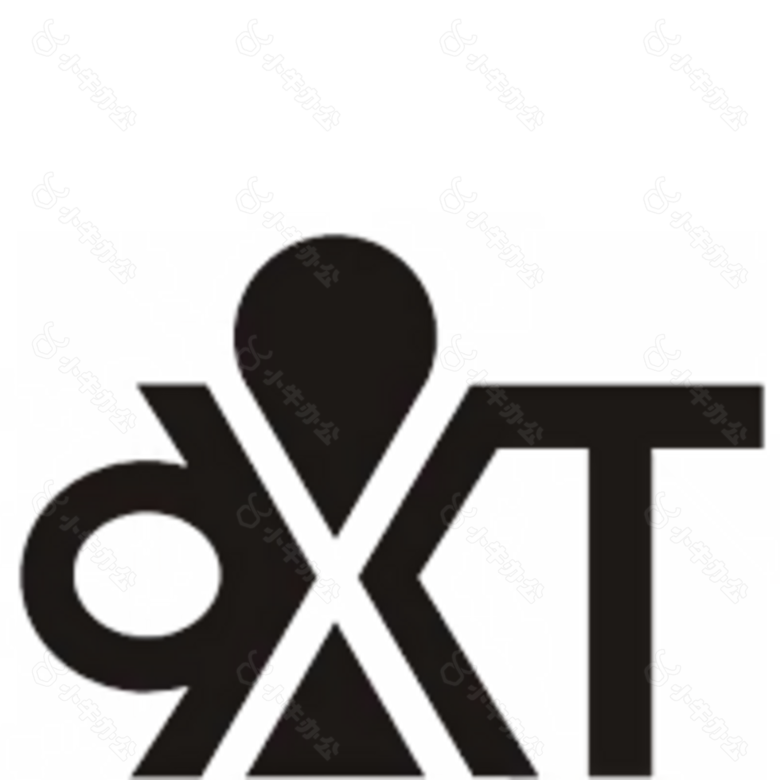 标识 CXT字母logo