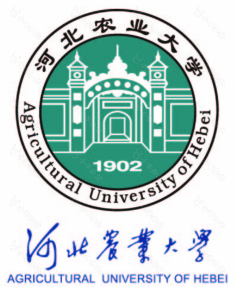 河北农业大学logo中英文