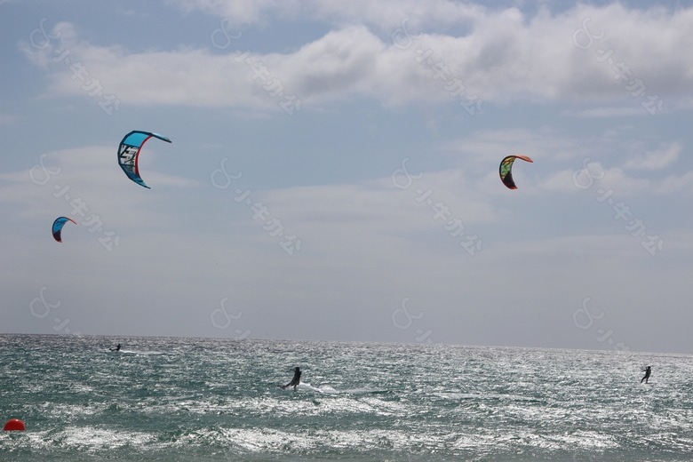 帆板,风筝冲浪,风筝