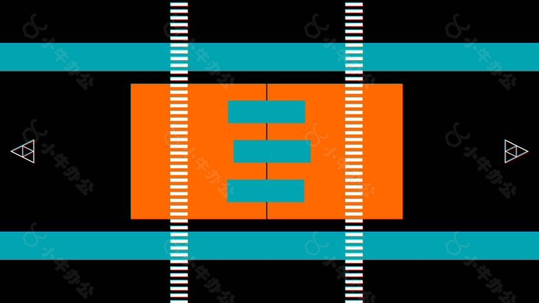 具有数字科技感的图形标志动画AE源文件