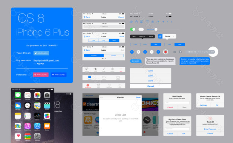 IOS8 UI下载