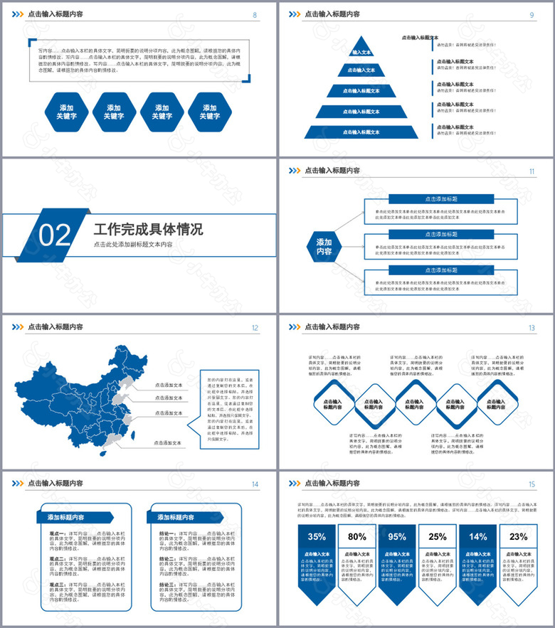 极简述职报告工作总结汇报PPT模板no.2