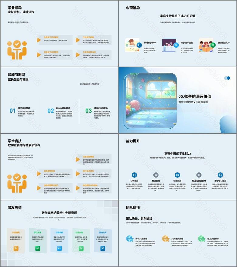 数学竞赛参与指南PPT模板no.4