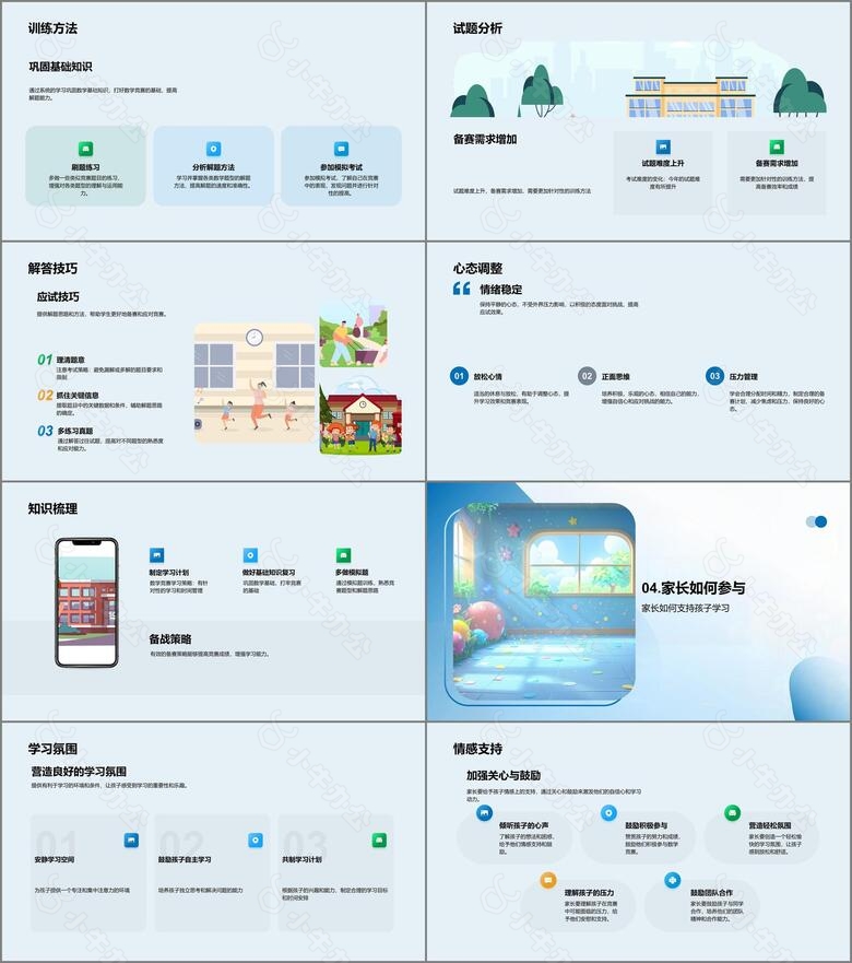 数学竞赛参与指南PPT模板no.3