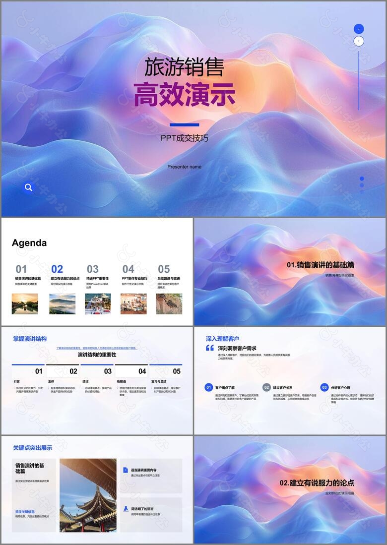 旅游销售高效演示