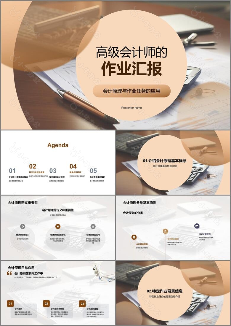 高级会计师的作业汇报