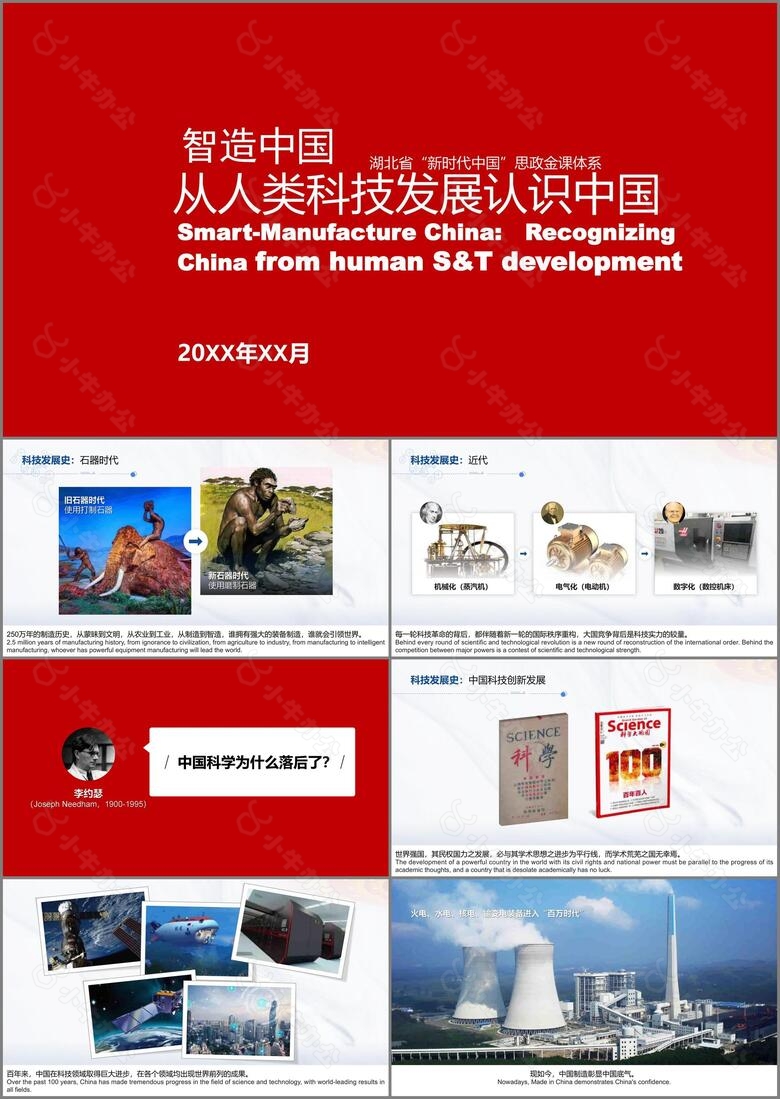 智造中国从人类科技发展认识中国PPT