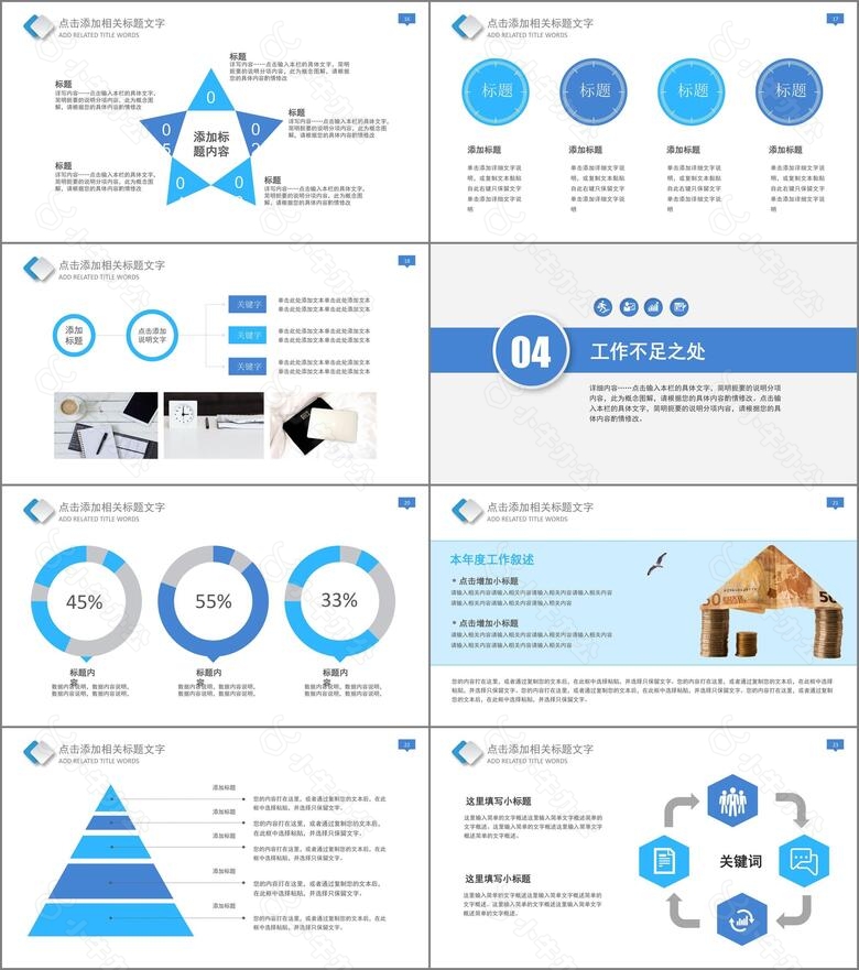 2024年工作总结汇报ppt模板no.3