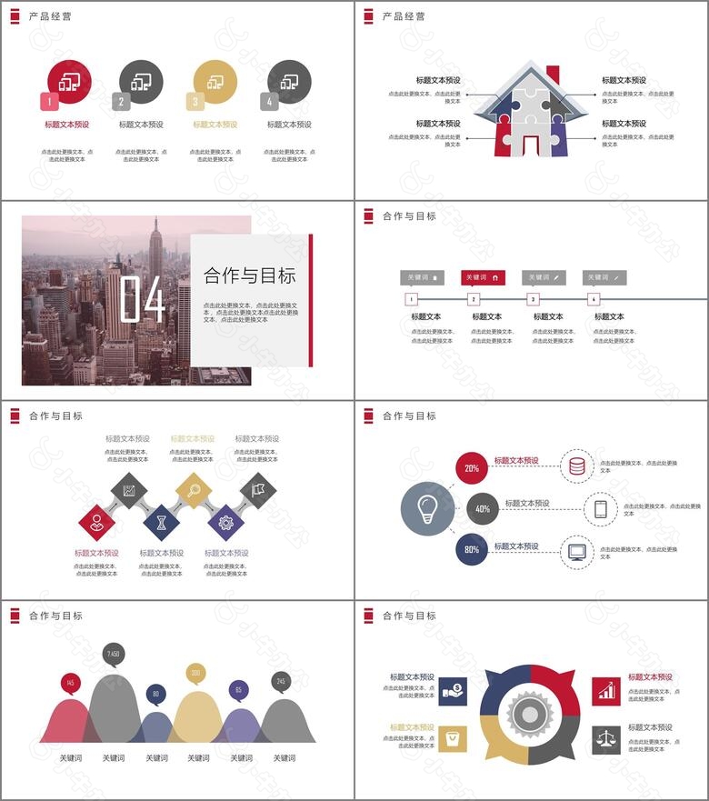 大气金融类工作汇报商业计划书通用PPT模板no.3