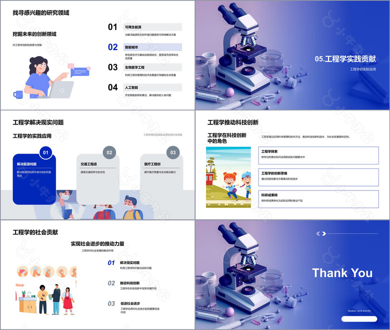 工程学基础知识PPT模板no.4