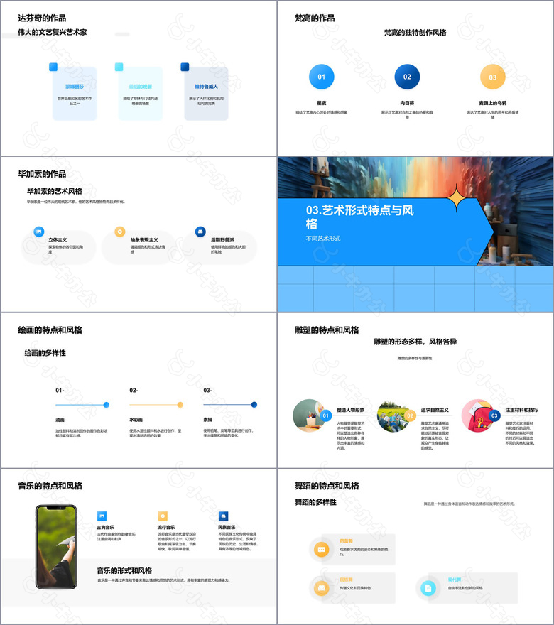 3D风教育培训教学课件PPT模板no.2