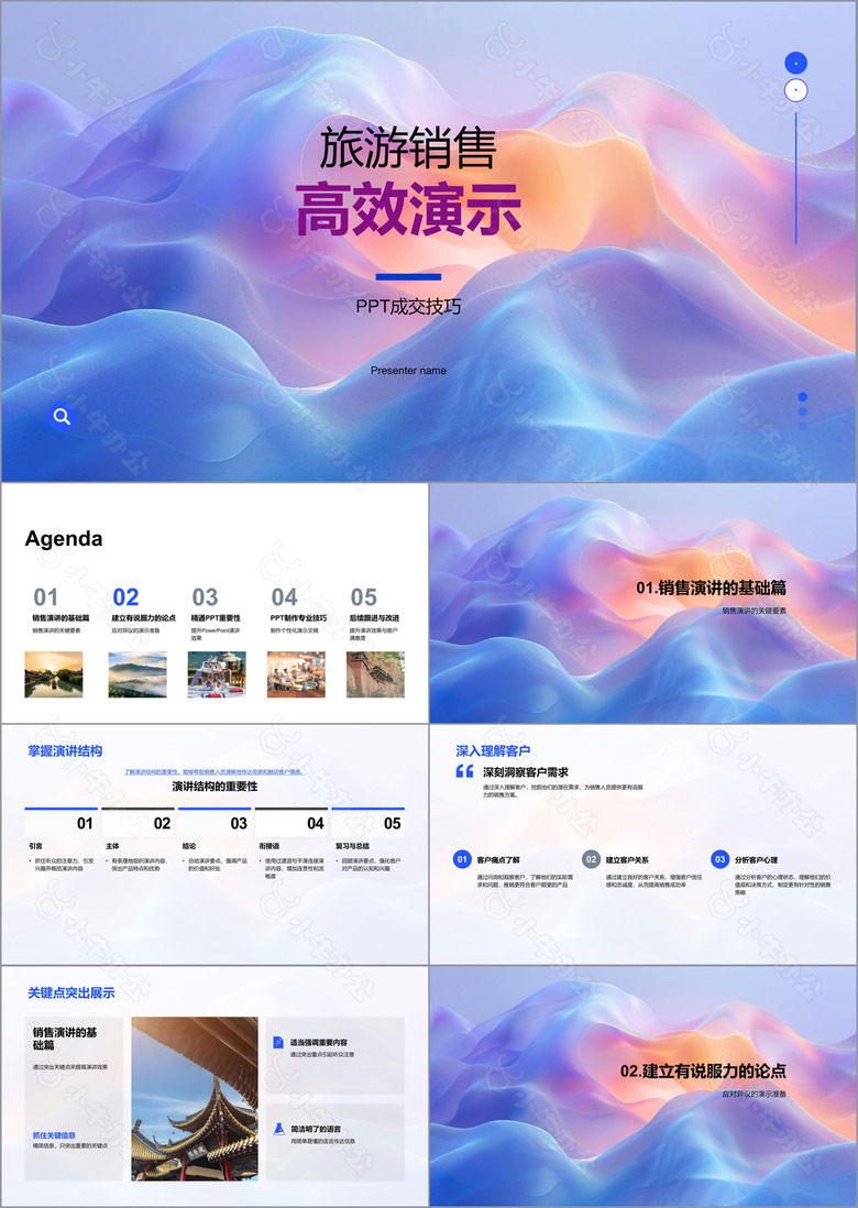 旅游销售高效演示