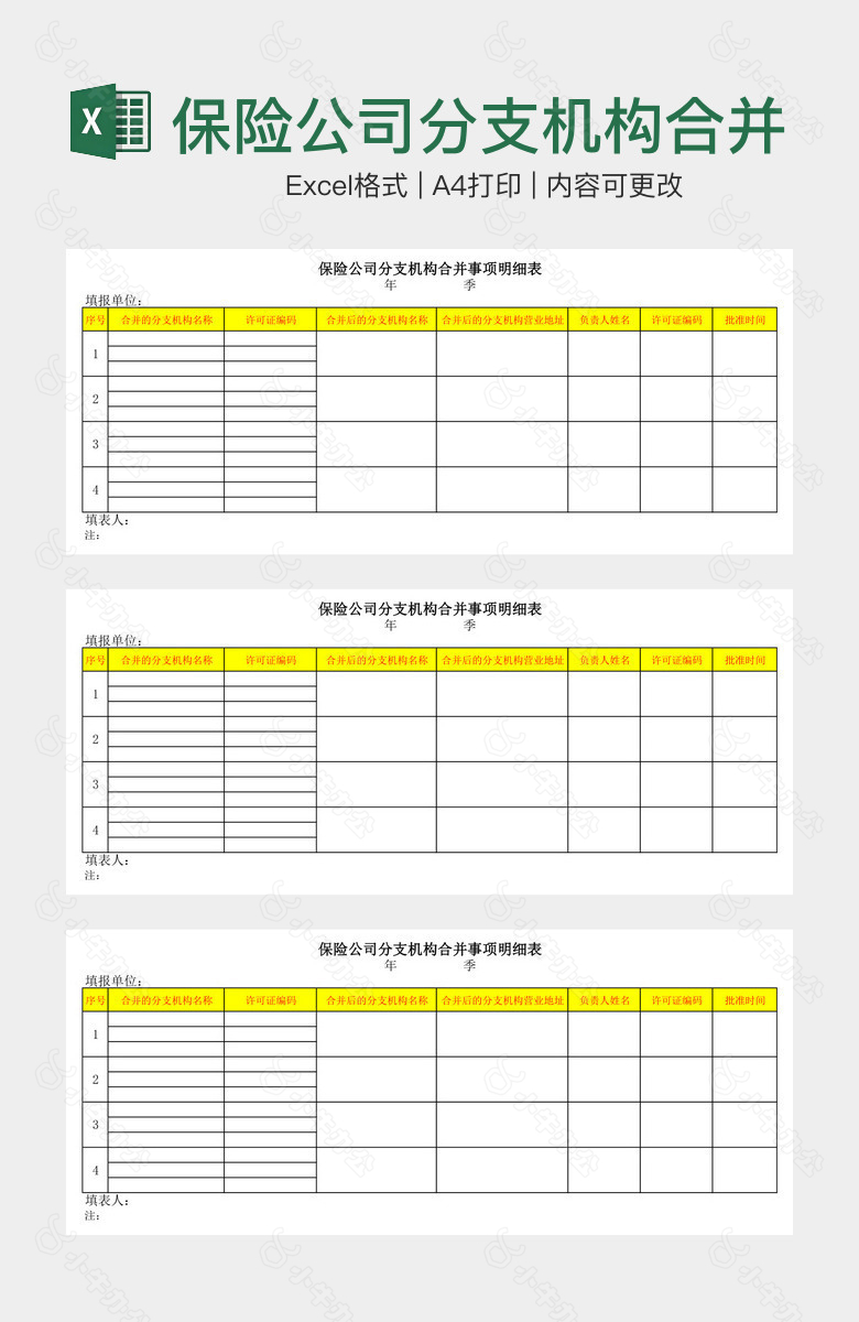 保险公司分支机构合并事项2