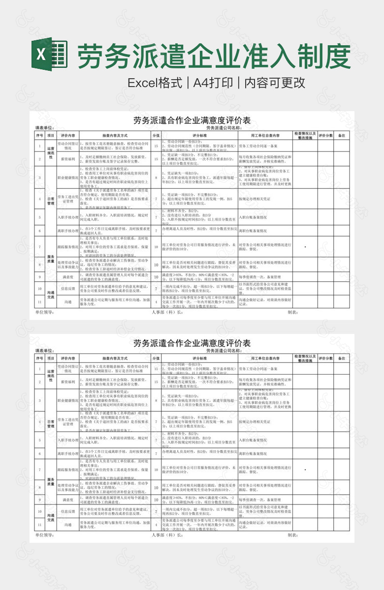 劳务派遣企业准入制度