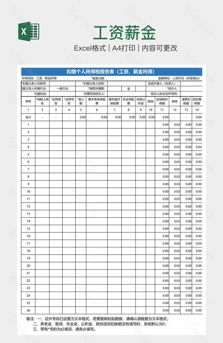 工资薪金