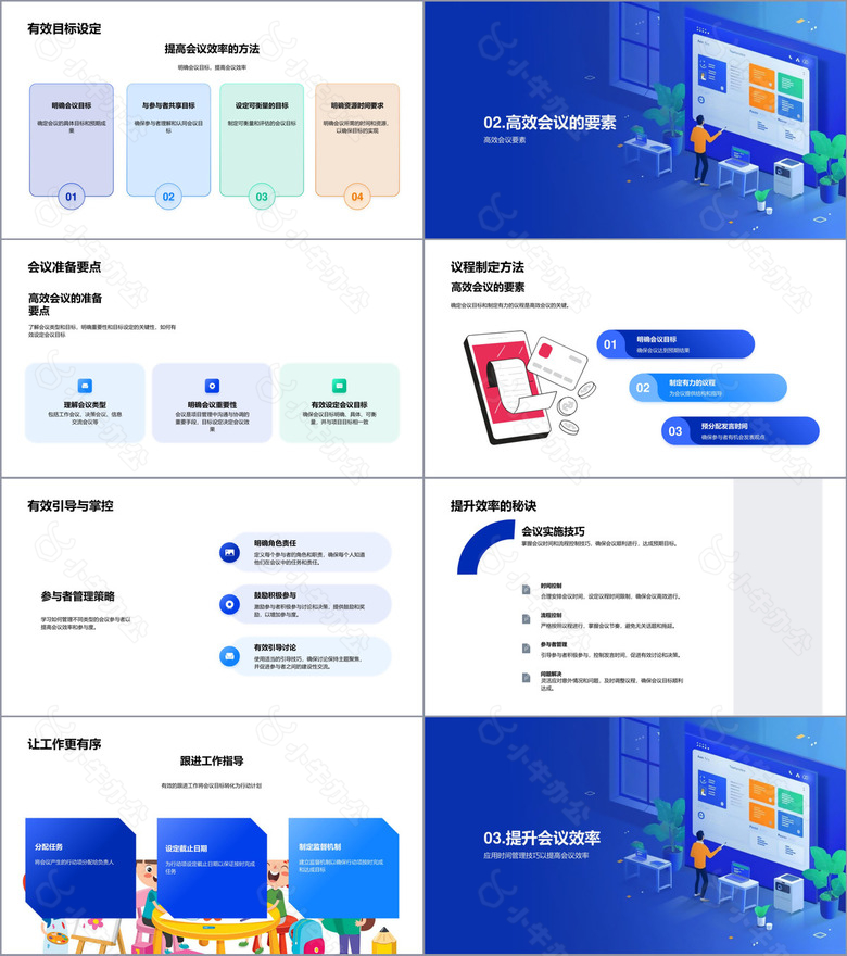 会议管理实战PPT模板no.2