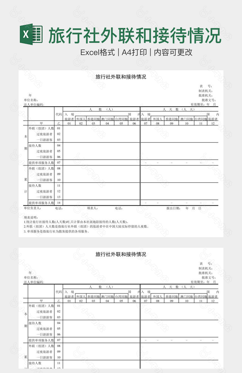 旅行社外联和接待情况