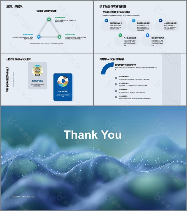 农业现状与未来研究PPT模板no.4