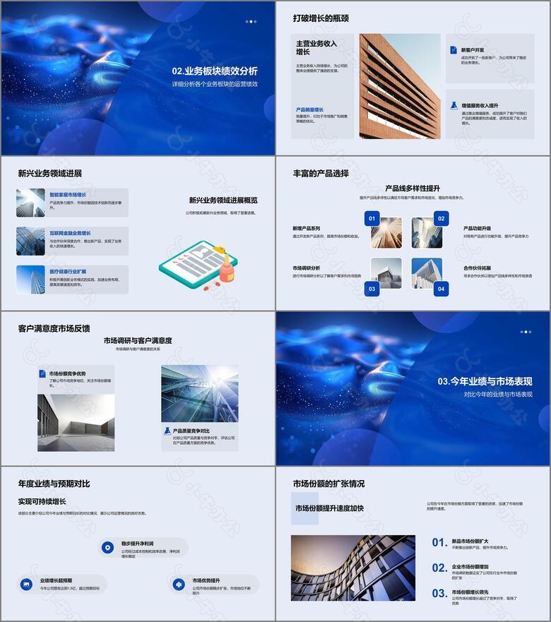 年度运营成果汇报PPT模板no.2