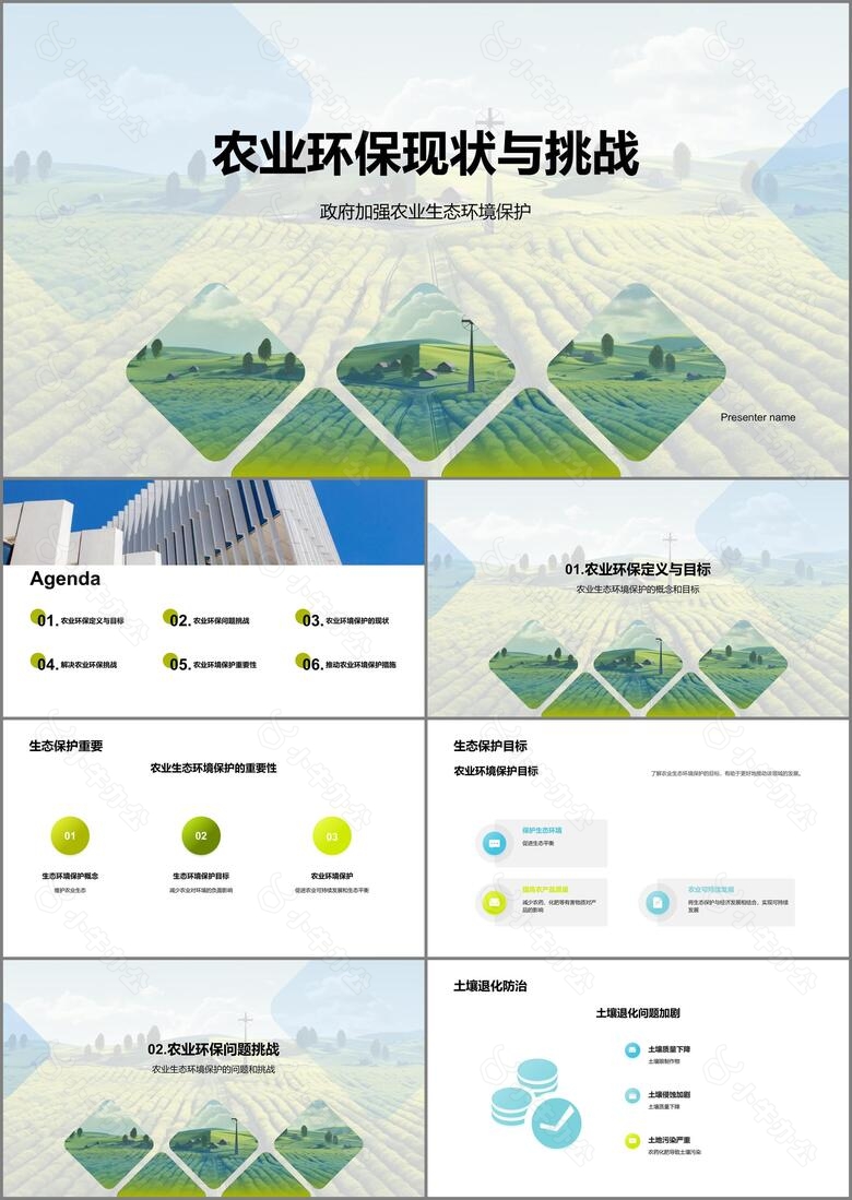 科技风其他行业学术答辩PPT模板